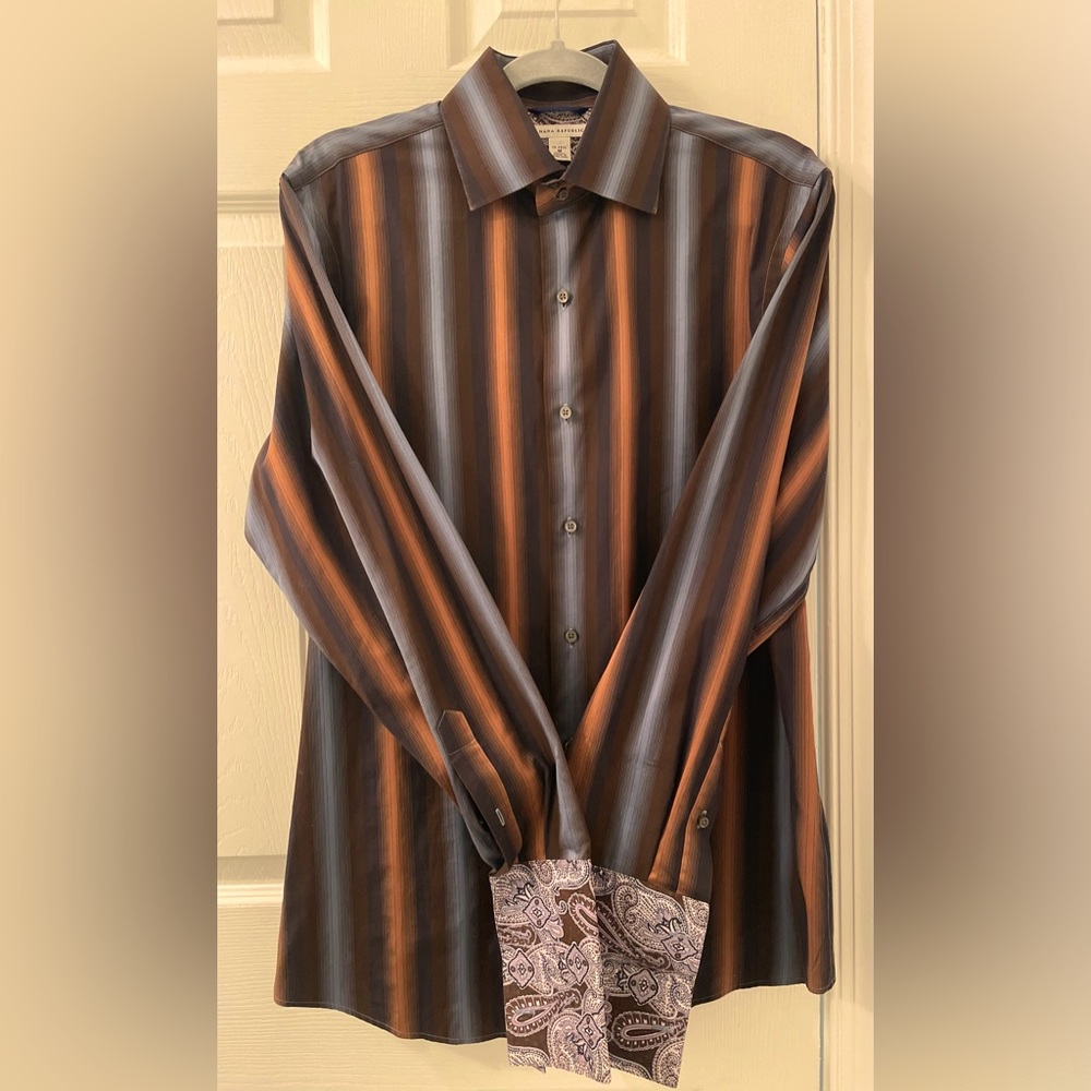 Banana Republic Men Multicolored Shirt